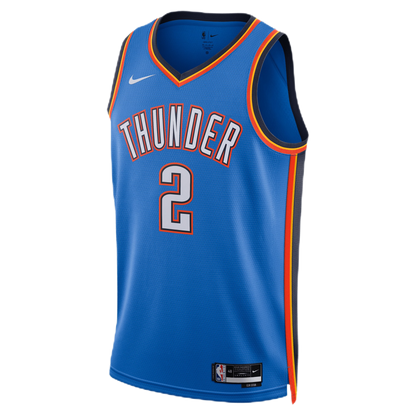 Shai Gilgeous-Alexander #2 Oklahoma City Thunder Blue Icon Jersey