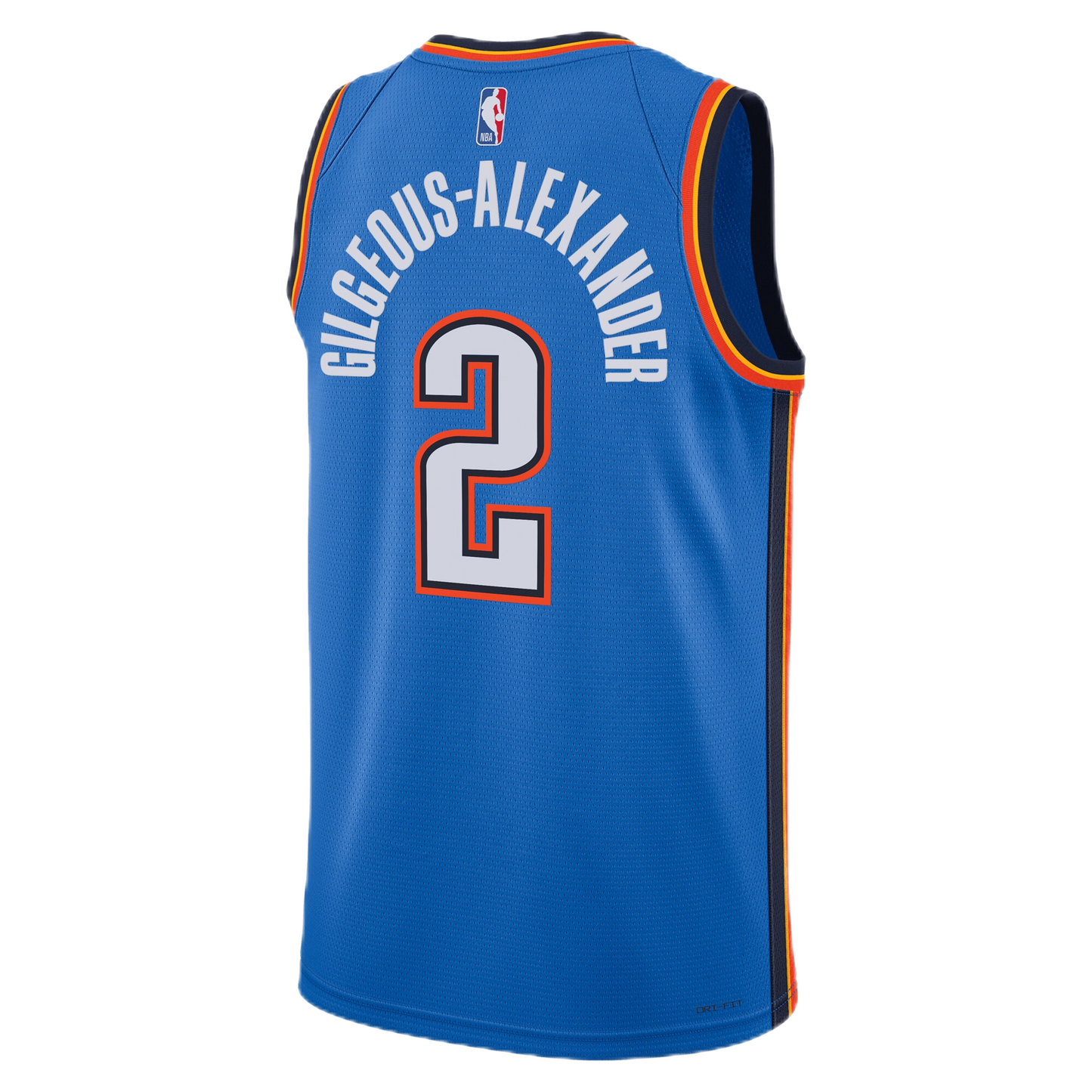 Shai Gilgeous-Alexander #2 Oklahoma City Thunder Blue Icon Jersey