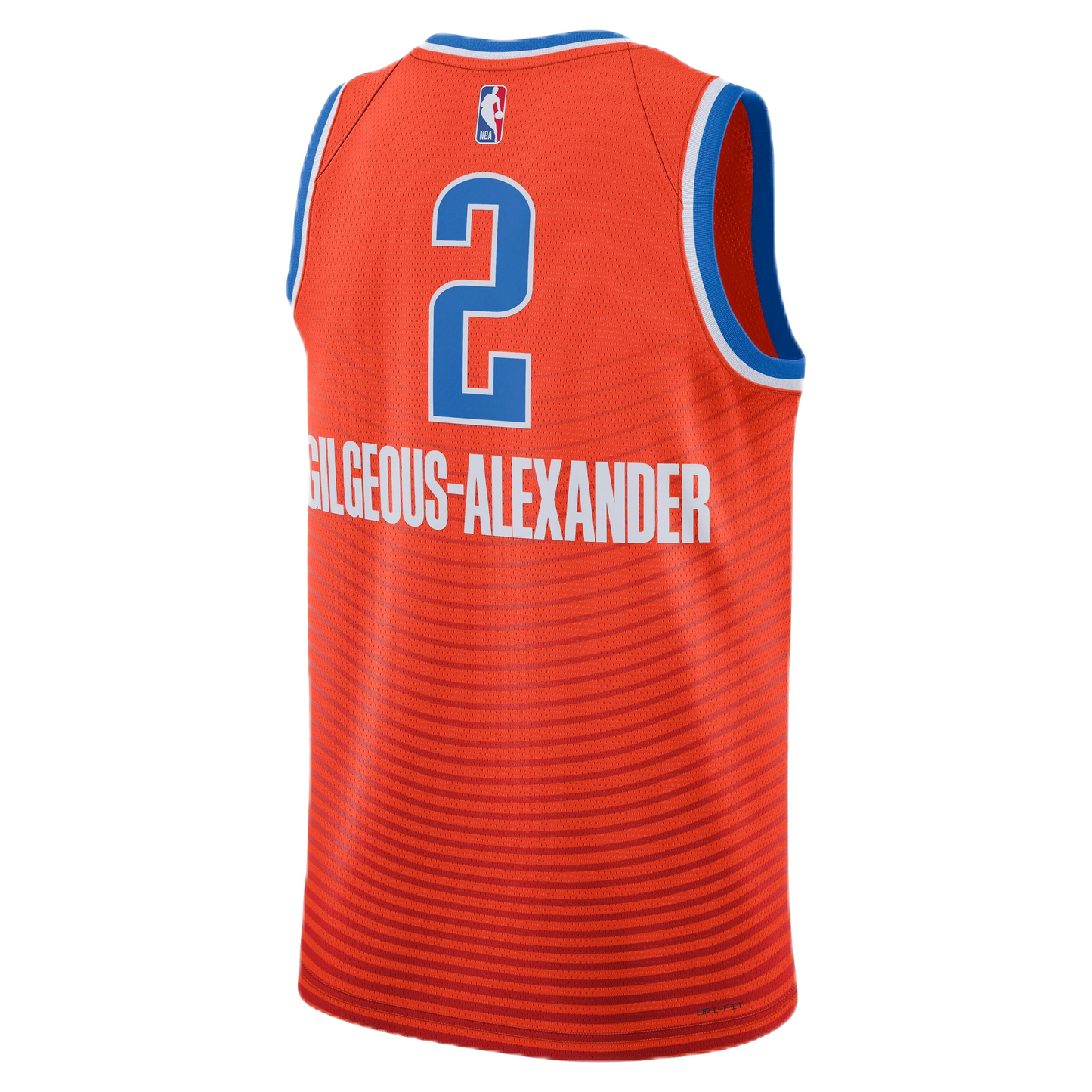 Shai Gilgeous-Alexander #2 Oklahoma City Thunder Orange Statement Jersey