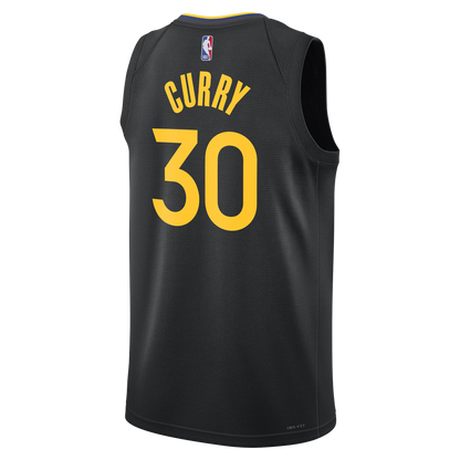 Stephen Curry #30 Golden State Warriors Black Statement Jersey