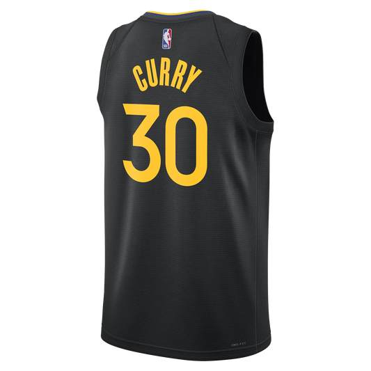 Stephen Curry #30 Golden State Warriors Black Statement Jersey