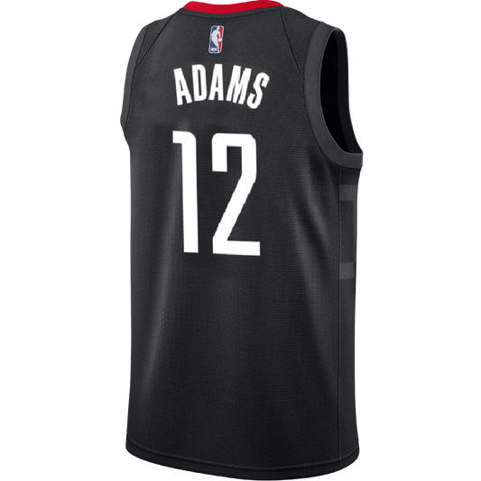 Steven Adams #12 Houston Rockets Black Statement Jersey