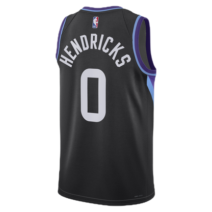 Taylor Hendricks #0 Utah Jazz Black Statement Jersey