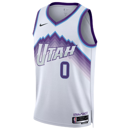 Taylor Hendricks #0 Utah Jazz White Association Jersey