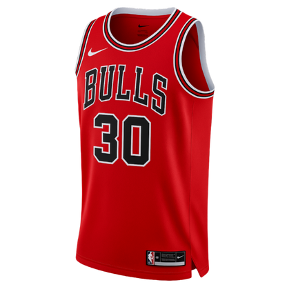 Tre Jones #30 Chicago Bulls Red Icon Jersey