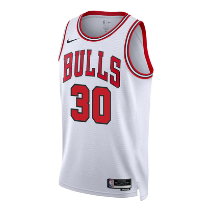 Tre Jones #30 Chicago Bulls White Association Jersey