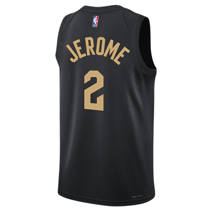 Ty Jerome #2 Cleveland Cavaliers Black Statement Jersey