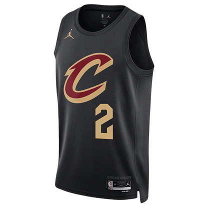 Ty Jerome #2 Cleveland Cavaliers Black Statement Jersey
