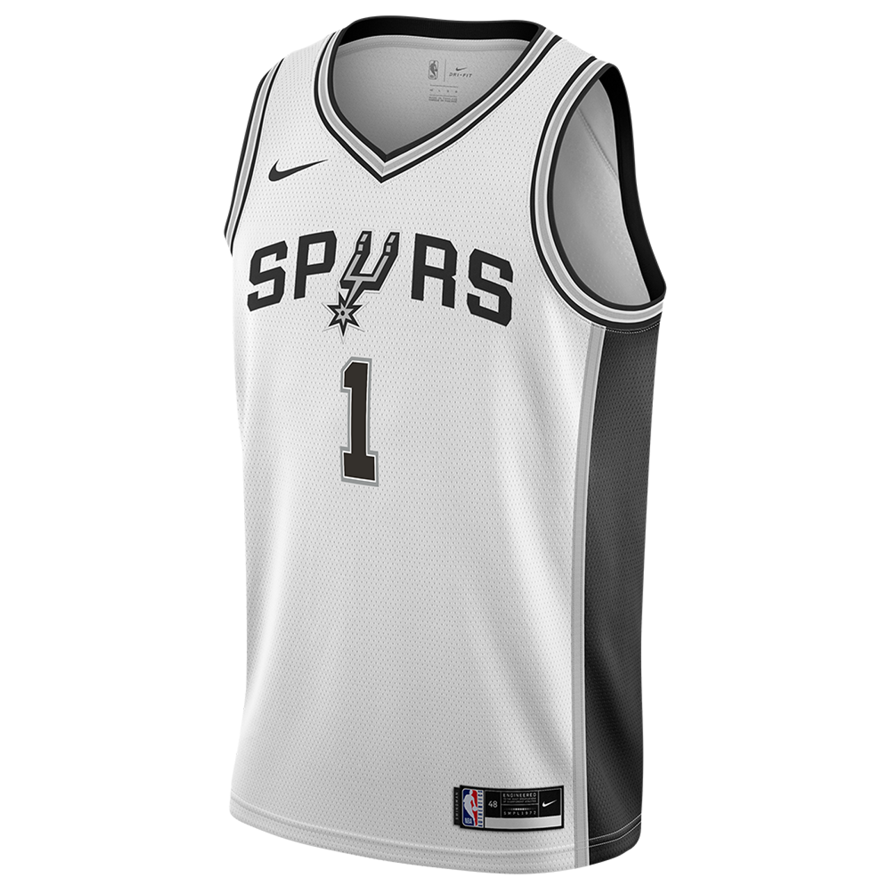 Victor Wembanyama #1 San Antonio Spurs White Association Jersey