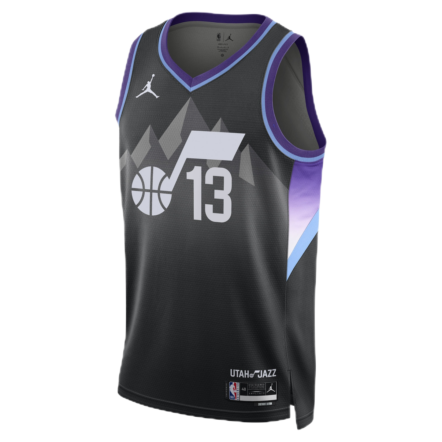 Walter Clayton Jr. #13 Utah Jazz Black Statement Jersey