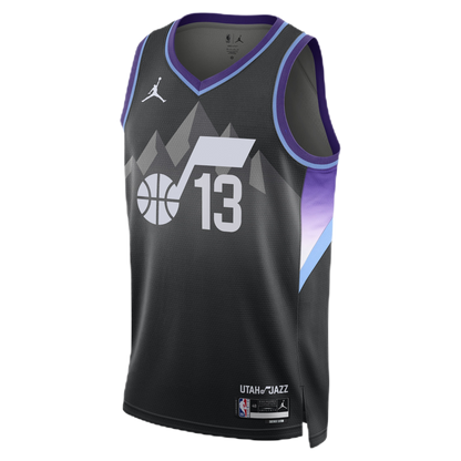Walter Clayton Jr. #13 Utah Jazz Black Statement Jersey