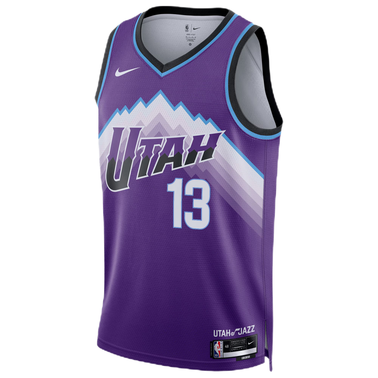 Walter Clayton Jr. #13 Utah Jazz Purple Icon Jersey