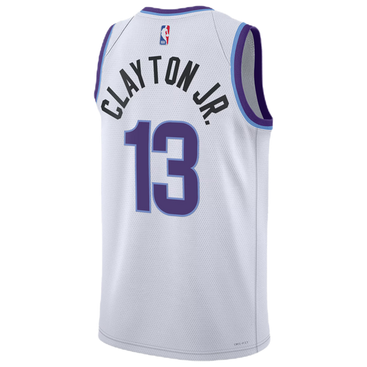 Walter Clayton Jr. #13 Utah Jazz White Association Jersey