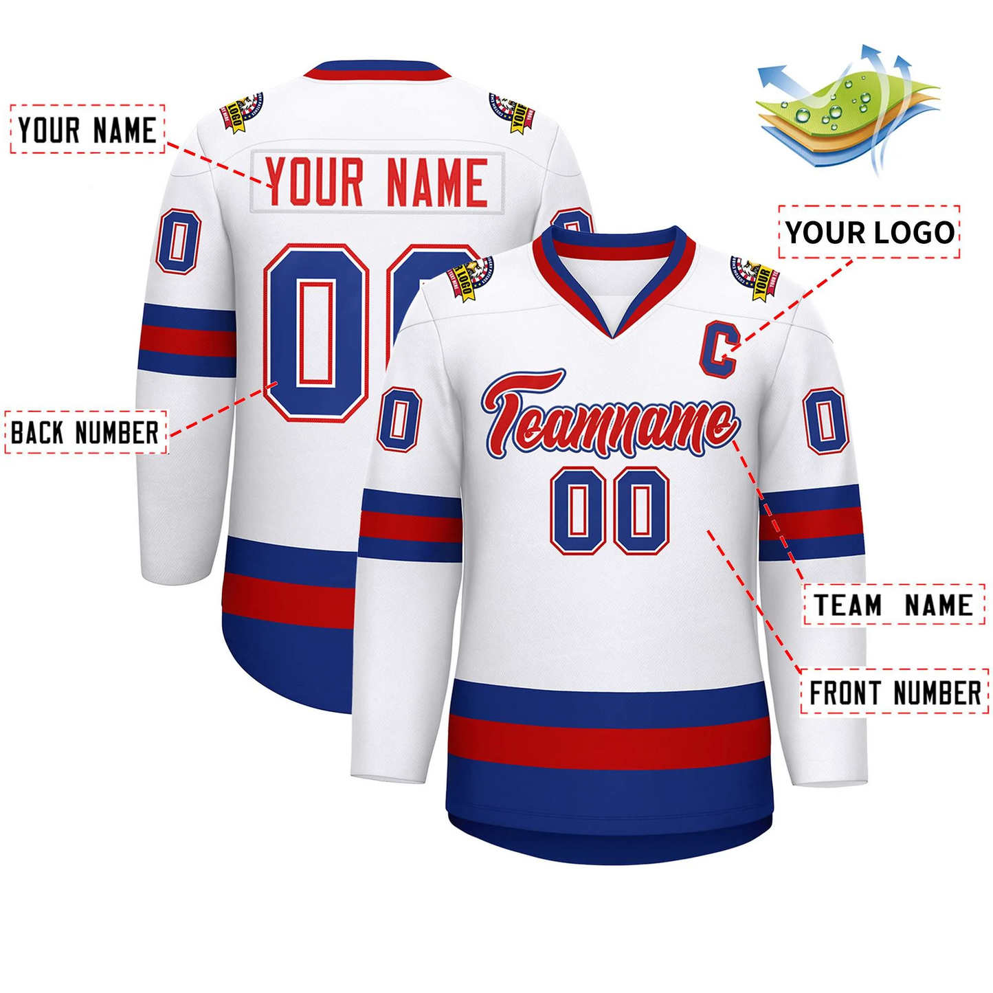 Elite Razor Starstrike Hockey Jersey