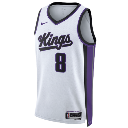 Zach LaVine #8 Sacramento Kings White Association Jersey