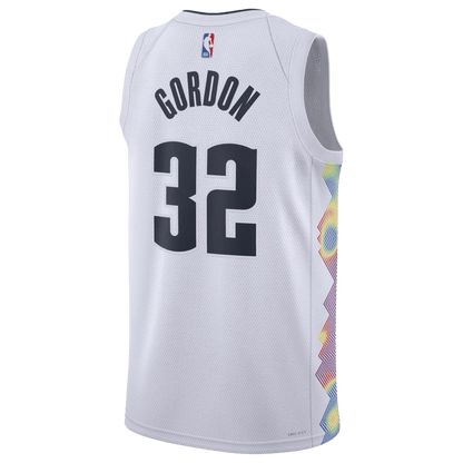 Aaron Gordon 32 Denver Nuggets White City Edition Jersey - Elite Zone Sports