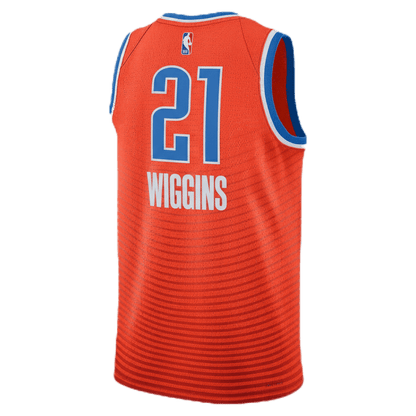 Aaron Wiggins 21 Oklahoma City Thunder Orange Statement Jersey - Elite Zone Sports