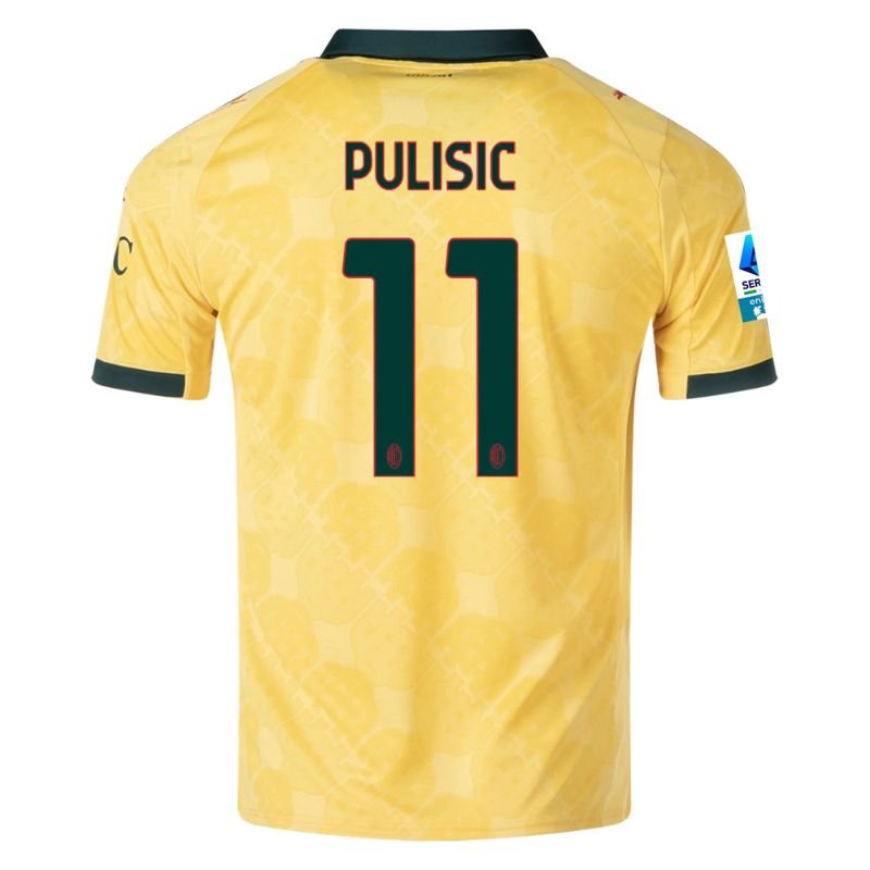AC Milan 25/26 Third Jersey Pulisic 11 - Elite Zone Sports