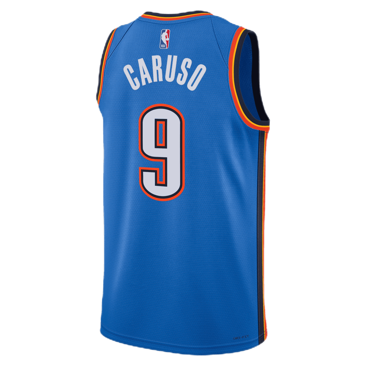 Alex Caruso 9 Oklahoma City Thunder Blue Icon Jersey - Elite Zone Sports