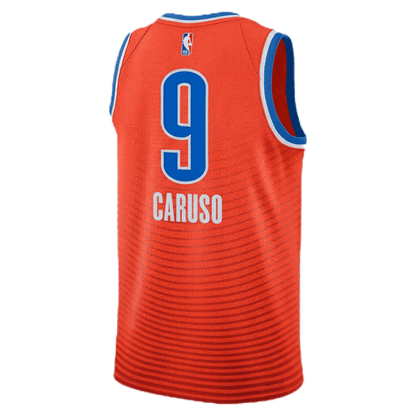 Alex Caruso 9 Oklahoma City Thunder Orange Statement Jersey - Elite Zone Sports