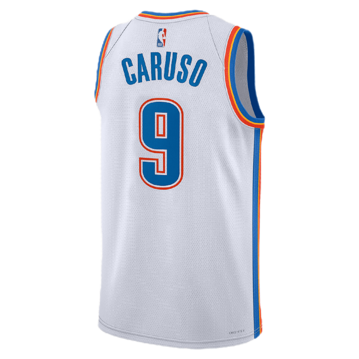Alex Caruso 9 Oklahoma City Thunder White Association Jersey - Elite Zone Sports