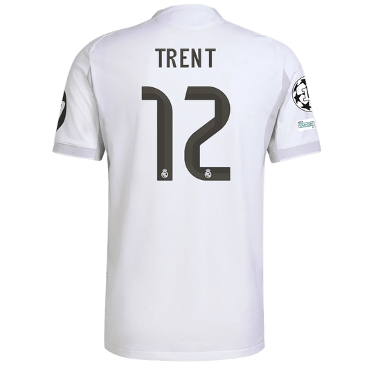 Alexander - Arnold 12 Real Madrid Home 25/26 White Fan Jersey - Elite Zone Sports