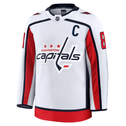 Alexander Ovechkin 8 Washington Capitals White Away Jersey - Elite Zone Sports