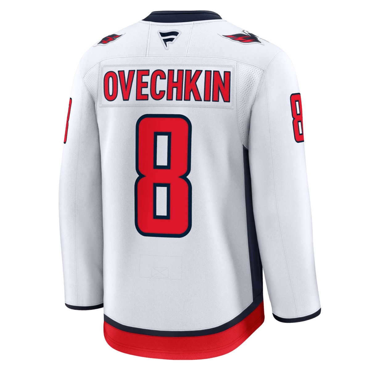 Alexander Ovechkin 8 Washington Capitals White Away Jersey - Elite Zone Sports