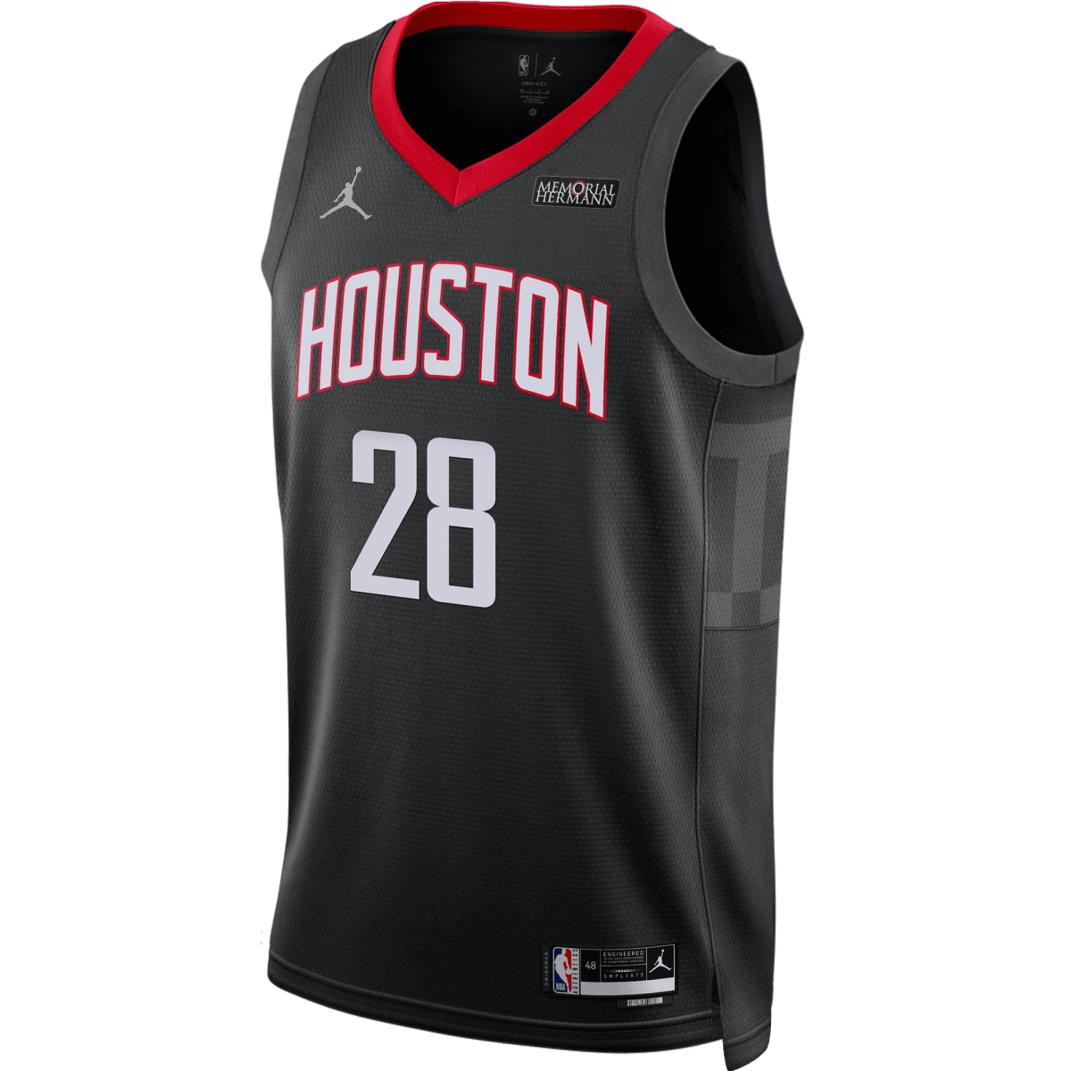 Alperen Şengün 28 Houston Rockets Black Statement Jersey - Elite Zone Sports