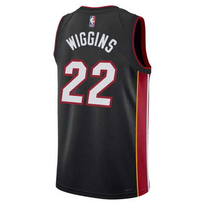 Andrew Wiggins 22 Miami Heat Black Icon Jersey - Elite Zone Sports