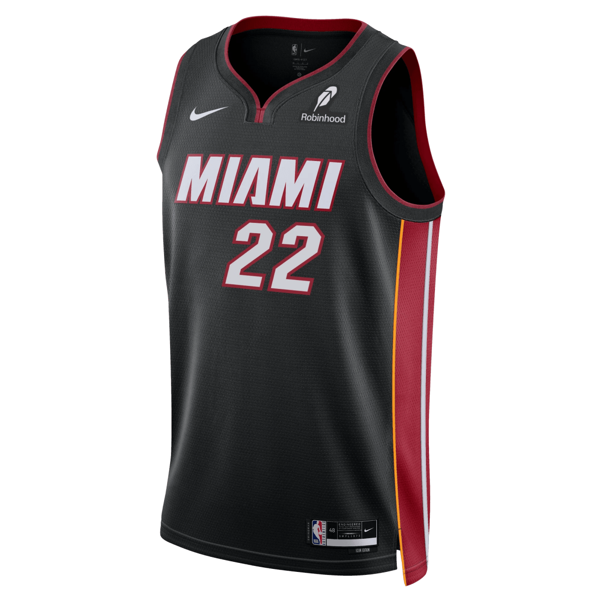 Andrew Wiggins 22 Miami Heat Black Icon Jersey - Elite Zone Sports