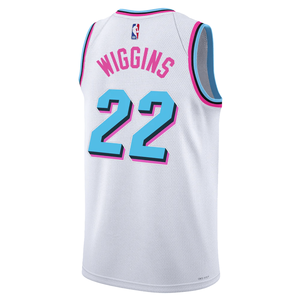 Andrew Wiggins 22 Miami Heat White City Edition Jersey - Elite Zone Sports