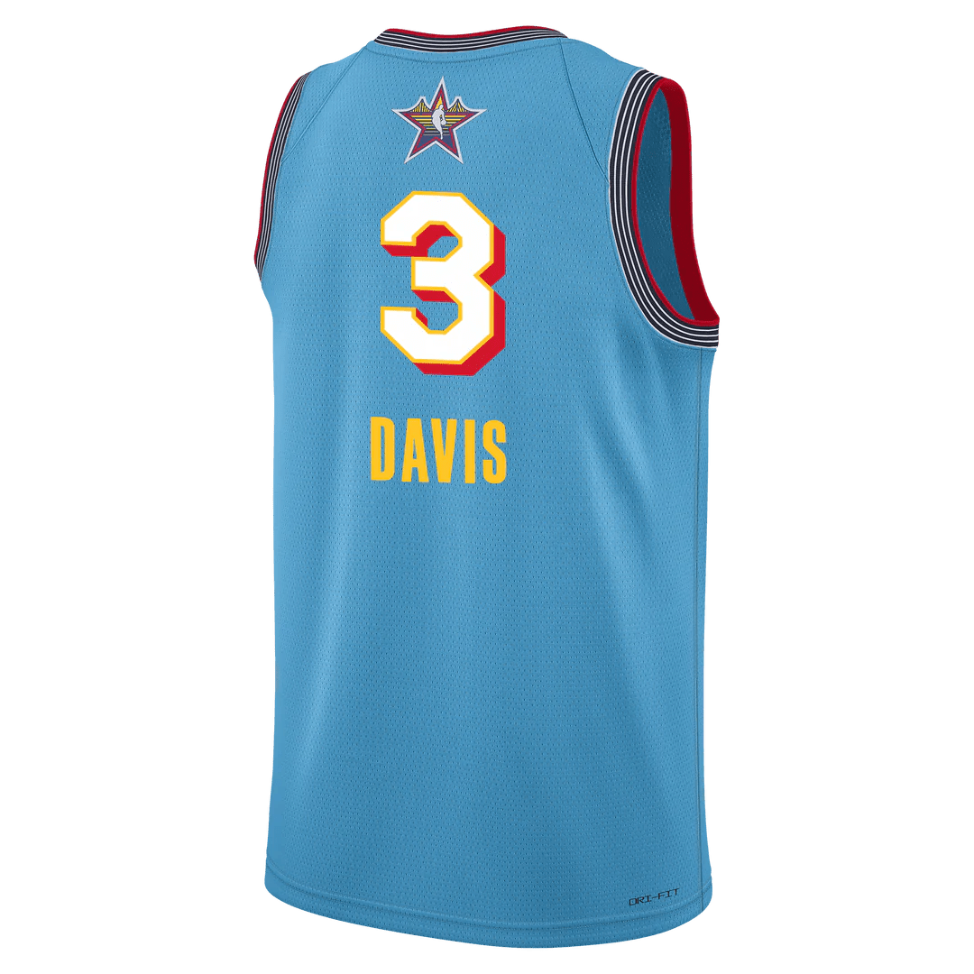 Anthony Davis 3 Dallas Mavericks Blue 2025 All - Star Edition Jersey - Elite Zone Sports