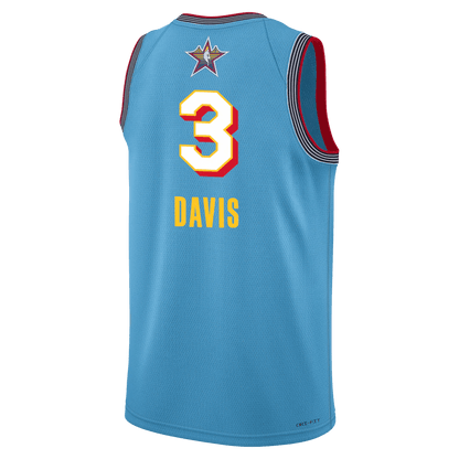Anthony Davis 3 Dallas Mavericks Blue 2025 All - Star Edition Jersey - Elite Zone Sports