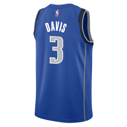 Anthony Davis 3 Dallas Mavericks Blue Icon Jersey - Elite Zone Sports