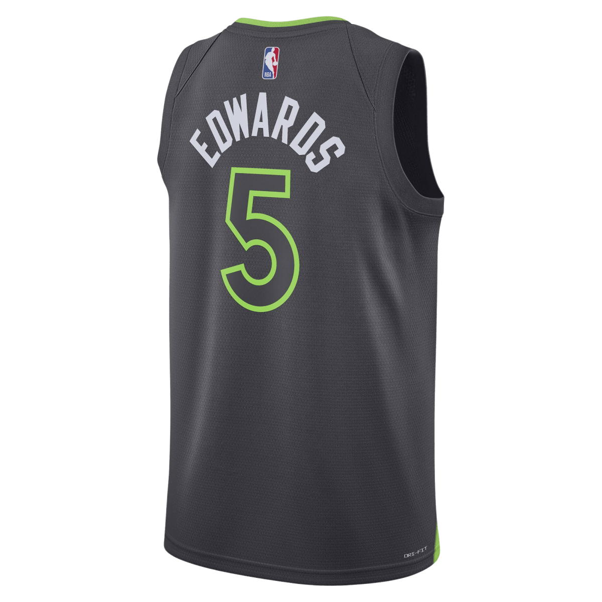 Anthony Edwards 5 Minnesota Timberwolves Charcoal Statement Jersey - Elite Zone Sports