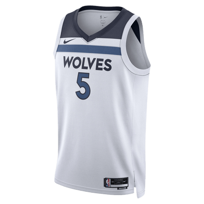 Anthony Edwards 5 Minnesota Timberwolves White Association Jersey - Elite Zone Sports