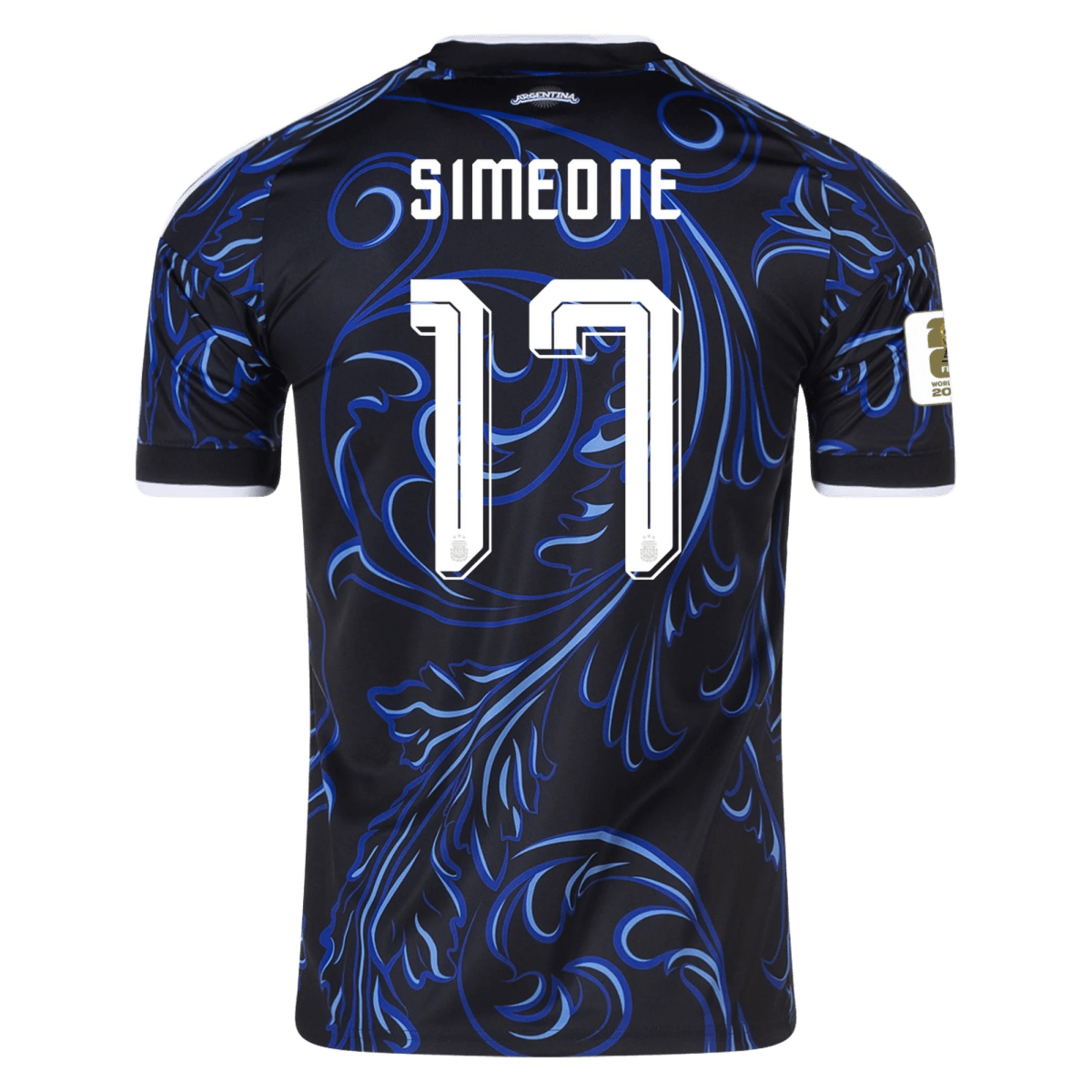 Argentina 2026 Away Jersey Giuliano Simeone 17 - Elite Zone Sports