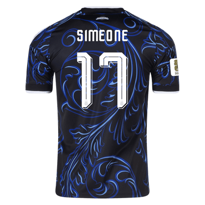 Argentina 2026 Away Jersey Giuliano Simeone 17 - Elite Zone Sports