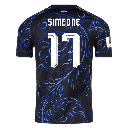 Argentina 2026 Away Jersey Giuliano Simeone 17 - Elite Zone Sports