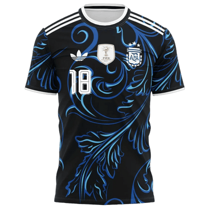 Argentina 2026 Away Jersey Nico Paz 18 - Elite Zone Sports