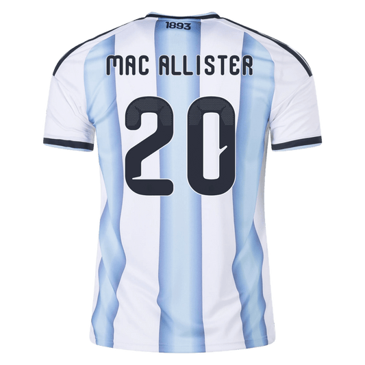 Argentina 2026 Home Jersey Alexis Mac Allister 20 - Elite Zone Sports