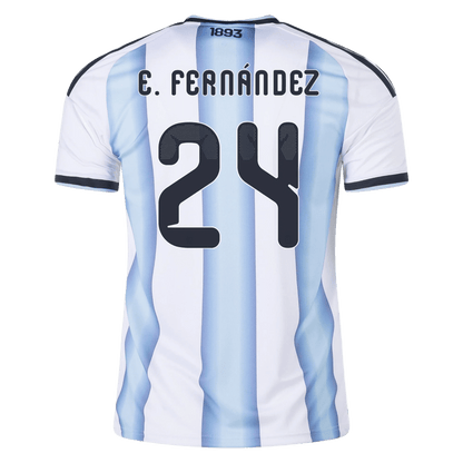 Argentina 2026 Home Jersey Enzo Fernandez 24 - Elite Zone Sports