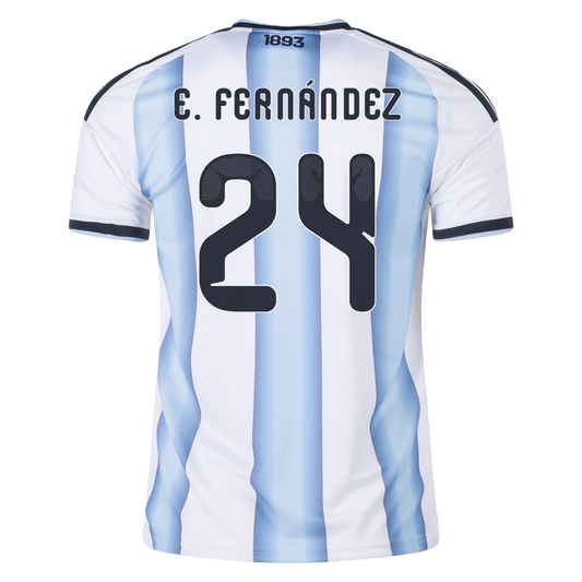 Argentina 2026 Home Jersey Enzo Fernandez 24 - Elite Zone Sports