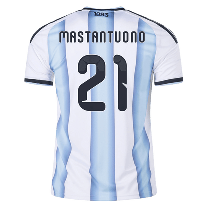 Argentina 2026 Home Jersey Franco Mastantuono 21 - Elite Zone Sports