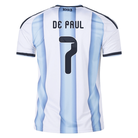 Argentina 2026 Home Jersey Rodrigo De Paul 7 - Elite Zone Sports