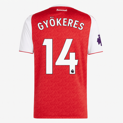 Arsenal 25/26 Home Jersey Viktor Gyökeres 14 - Elite Zone Sports