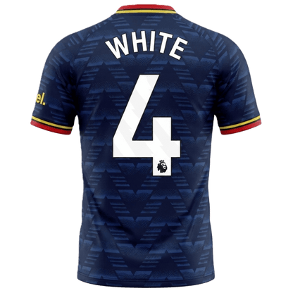 Arsenal 26/27 Away Jersey Ben White 4 - Elite Zone Sports