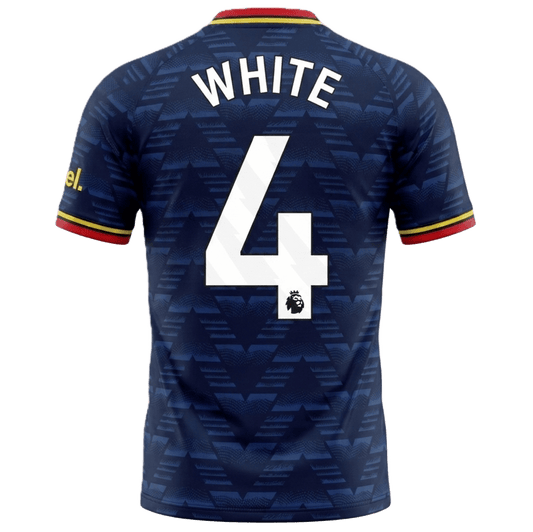 Arsenal 26/27 Away Jersey Ben White 4 - Elite Zone Sports