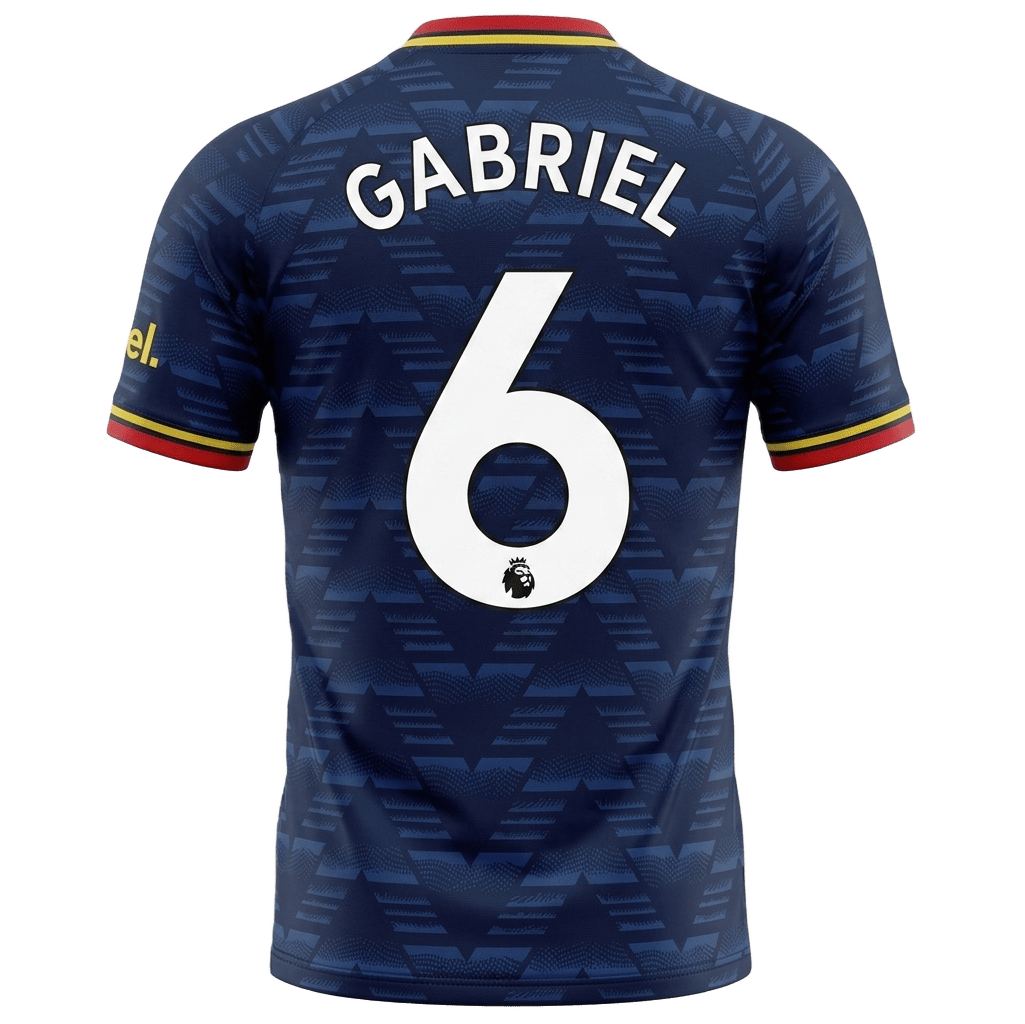 Arsenal 26/27 Away Jersey Gabriel Magalhães 6 - Elite Zone Sports